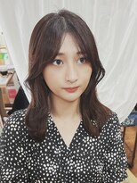 ヘアー カフェ コトノハ(hair cafe kotonoha)&nbsp;【コトノハ】韓国ヘアー王道ヨシンモリゆるやかスタイル