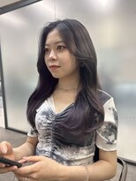 リリー(Lilley)&nbsp;【lilley 稲永麻衣】韓国ヘア+レイヤーカット 天神/今泉