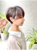 大人ショート/毛流れショート/20代30代/大人ヘア