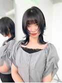 ▽□□▽小顔に魅せる中性ウルフ