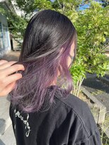 テクライズ 豊橋店(TECHRISE)&nbsp;ラベンダーインナーカラー