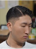 ツーブロックサイドパート