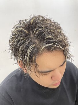 ルートヘアー(Root Hair) ホワイトメッシュ×ツイストスパイラル