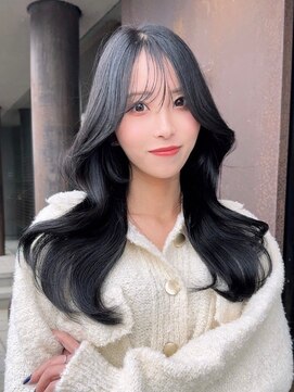 ロンド ラマ 岐阜(Lond bla-ma) 韓国/くびれヘア/コリアンブラック/ワンホンヘア509