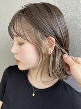 [アプリエカラー+カット+ケア￥9990]バレイヤージュ・ハイライト・Wカラーetc…映えるColorStyleで注目度UP