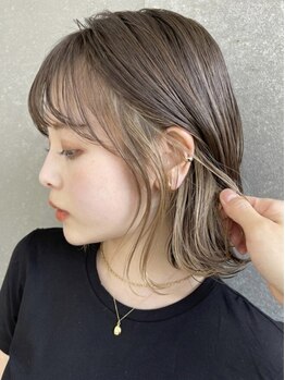 ケルサス(celsus)の写真/[アプリエカラー+カット+ケア¥9990]バレイヤージュ・ハイライト・Wカラーetc…映えるColorStyleで注目度UP