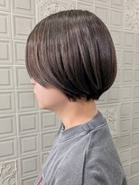 トリエラ 池袋(TRIELA)&nbsp;グレージュｘハイライトｘショートボブ