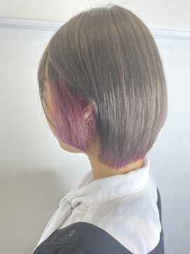 リルウ 阿倍野キューズモール(LILOU) インナーカラー