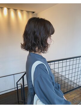 クオン 今泉(quon) 【MIZUKI】bobpermとまろやかbeige -天神 今泉 薬院-