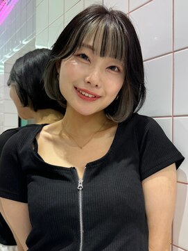 ココ なかもず店(COCO) レイヤーカット/ボブ/髪質改善/チェリーブラウン