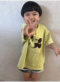 キッズカット/カット/子供カット/子連れ/マッシュカット