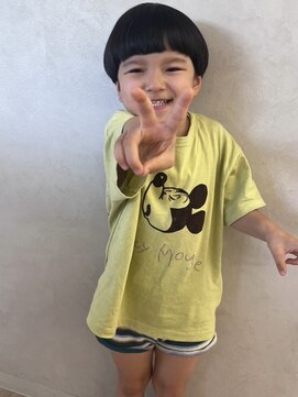 リンク(Link) キッズカット/カット/子供カット/子連れ/マッシュカット