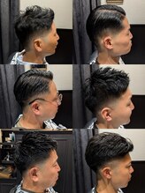 ザフリーマンズバーバー(THE FREEMANS BARBER) 人気のフェード！（ロー・ミドル）