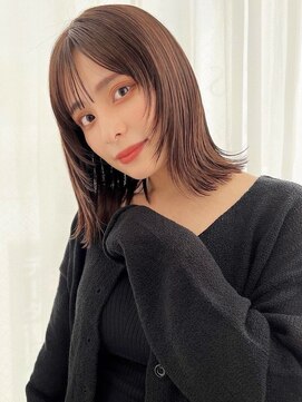 ソヨン 栄2号店(SOYON) 切りっぱなしボブ/外ハネボブ/似合わせカット/メルティーカラー