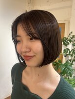 ミンティング(MINTing) ミニボブ/ラベンダーアッシュ/透明感カラー恵比寿