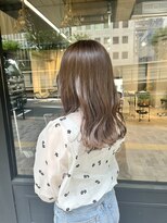 ノエル 池袋店(noel)&nbsp;【noel】manami×ブリーチなしベージュ