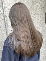 メゾンアクア 表参道(Maison ACQUA)&nbsp;◎ブリーチなしカラーメルティーカラーオリーブベージュ