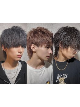 [#メンズパーマ]忙しい毎朝も簡単スタイリング♪決めすぎない抜け感あるお洒落パーマスタイル！[天神]