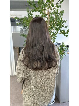 ノート(note) ☆透明感スモーキグレージュ髪質改善レイヤーカットブリーチなし