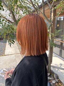 ルームスヘアー(Rooms Hair) 【イマイケ】オレンジカラー／オレンジベージュ