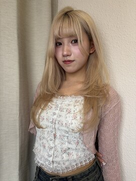 ココルアナ(coco luana) レイヤーカット/韓国/ハイトーンカラー/髪質改善