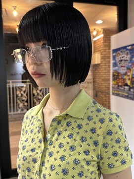 シェノン 心斎橋(CHAINON) ボブ/ミニボブ/切りっぱなしボブ/ワンレン/レイヤー/黒髪