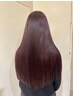 【土日祝限定】☆うるツヤ☆カット+透明感カラー+3tr　13850→9000