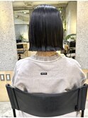 切りっぱなしボブ