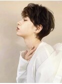 ショートボブ/ショートカット/ハンサムショート/大阪/梅田