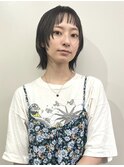 ストレートパーマ / ウルフカット
