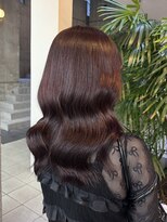 ガーランド(Girland)&nbsp;【girland】ブリーチなしred　韓国風/レイヤーカット