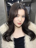 ジーナ 池袋(Zina) ショコラブラウン/韓国風レイヤーカット/髪質改善/池袋美容院