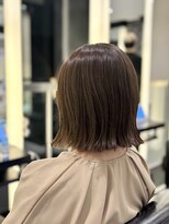 エアー 銀座タワー(AIR) 上品にまとまるストレートボブ 藤本麻衣