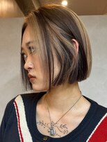 ダイアモンドリリーキートス(Diamond Lily kiitos)&nbsp;黒髪カタログ/クラゲヘアー/オリーブグレー/一宮