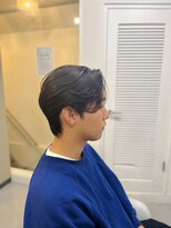 メンズカット バイ ソイクフ(メンズカット by SOY-KUFU)&nbsp;20代30代40代◎センターパートフェザーパーママッシュウルフ