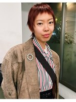 レコ 渋谷(LECO)&nbsp;ボルドー似合わせベリーショート