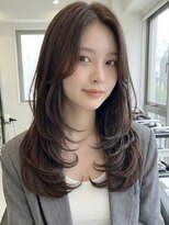 ケーツー エム 京都ラクエ(k-two emu)&nbsp;ロングヘア*ロングレイヤーカット*フェイスレイヤー*髪質改善