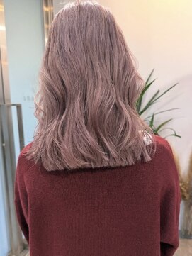 ムード(mood) ピンクミルクティー/ミルクティーベージュ/ダブルカラー