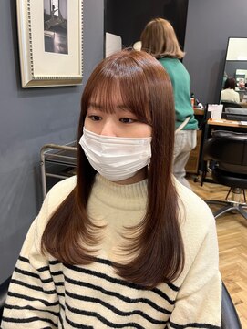 アルター(aL ter) レイヤーカット［イメチェン/ベージュ/前髪/鎌取］長野歌穂