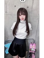 シックス バイ インク 渋谷(SIX by INK.)&nbsp;ダークブルー/デジタルパーマ/ワンホンレイヤー[渋谷]