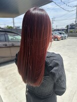 シアン(cyan)&nbsp;艶感チェリーレッド