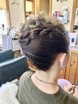 ドルチェ(DOLCE)の写真/あなたの特別な日を素敵に演出します♪周りと差がつく、可愛いヘアアレンジはお任せください♪