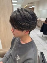 アッシュ 八王子みなみ野店(Ash)&nbsp;センターパート×フェザーパーマ　八王子みなみ野