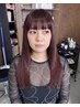 【カラーチケットお持ちの方/伸びた根元はなしにしよう。】リタッチ＋ブロー