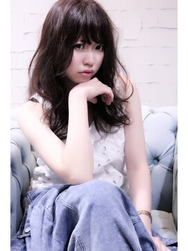 ホラン(HoLan) 【HoLan】ラベンダーアッシュxとろみウエーブxヌケ感♪