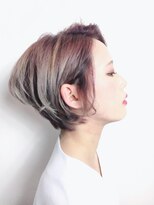 レラシオン(Relacion) 【Relacion】ピンクアッシュ×グレーグラデーションbob