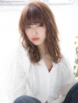 ルティア(Lutia) ゆるふわミディのラフウェーブ