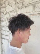 イロヘア アンジョウ(ilo.hair anjo)&nbsp;アップバング×スパイラルパーマ