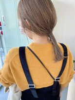 タンデム(tandem)&nbsp;ミルクティーベージュ × シンプルアレンジ