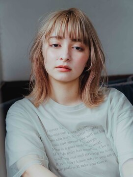 ウェル 高崎上大類店(well) ハイトーン×外ハネミディ[高崎/高崎駅]